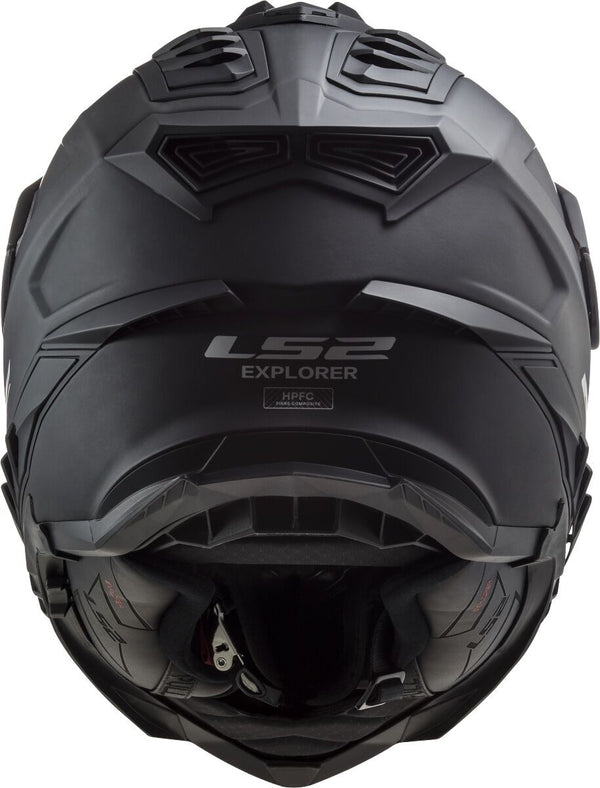 LS2 MX701 Explorer Solid Matt Schwarz Adventure-Helm ECE 22.06