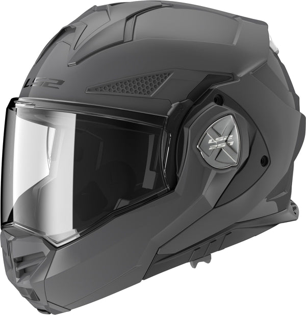 LS2 FF901 Advant X Solid Grau Systemhelm ECE 22.06