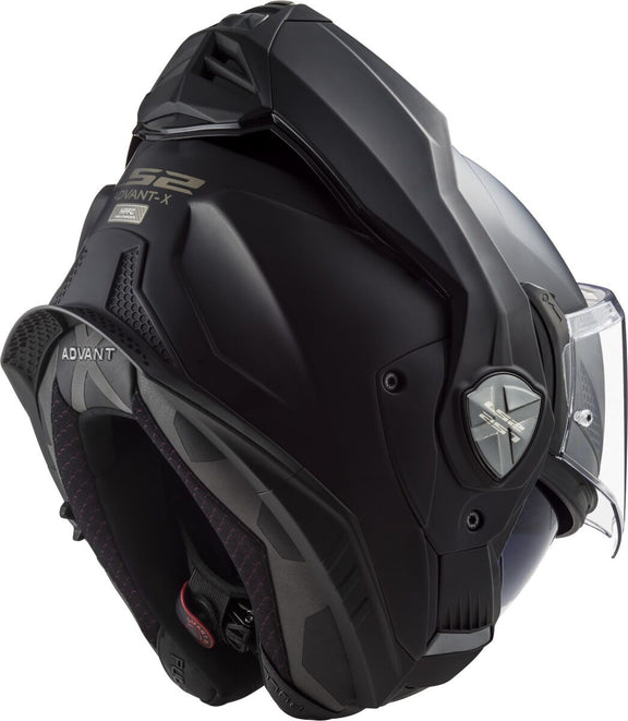 LS2 FF901 Advant X Solid Zwart Mat Systeemhelm ECE 22.06 – foto 4