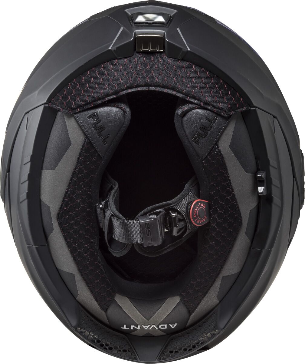 LS2 FF901 Advant X Solid Zwart Mat Systeemhelm ECE 22.06 – foto 6