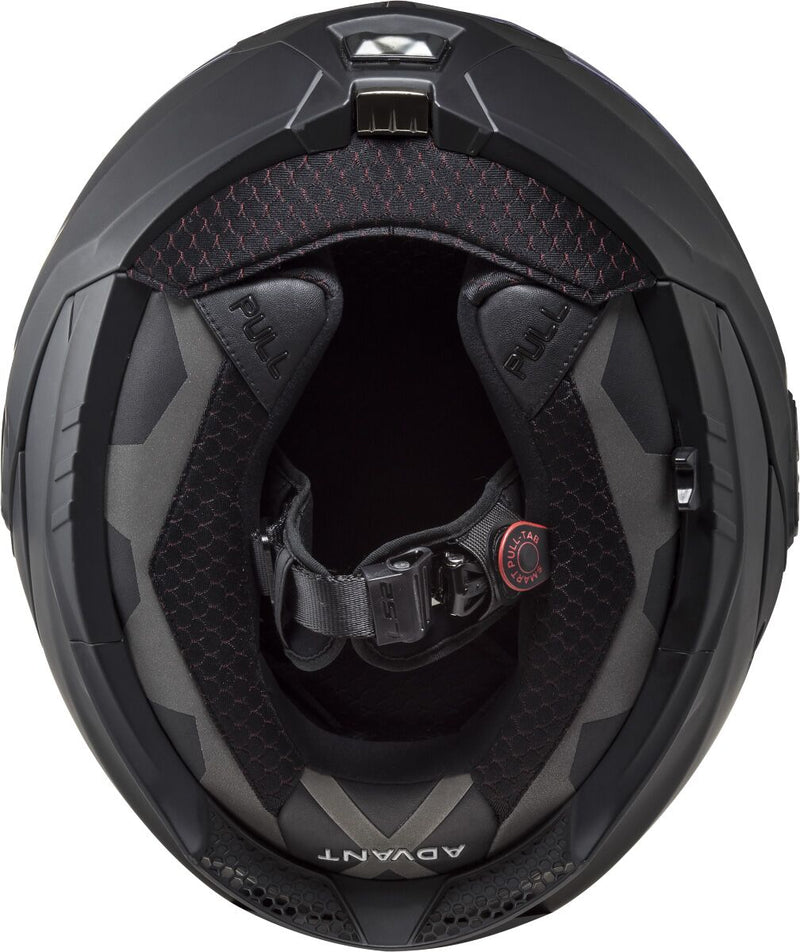 LS2 FF901 Advant X Solid Zwart Mat Systeemhelm ECE 22.06 – foto 6
