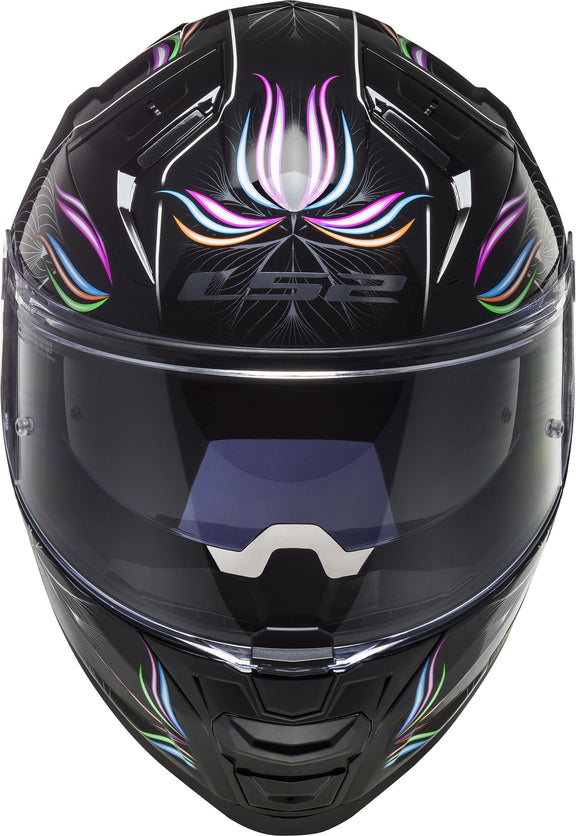 LS2 FF811 Vector II Tropical Zwart/Wit Integraalhelm ECE 22.06 – foto 3