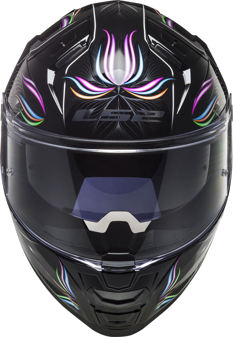 LS2 FF811 Vector II Tropical Zwart/Wit Integraalhelm ECE 22.06 – foto 3