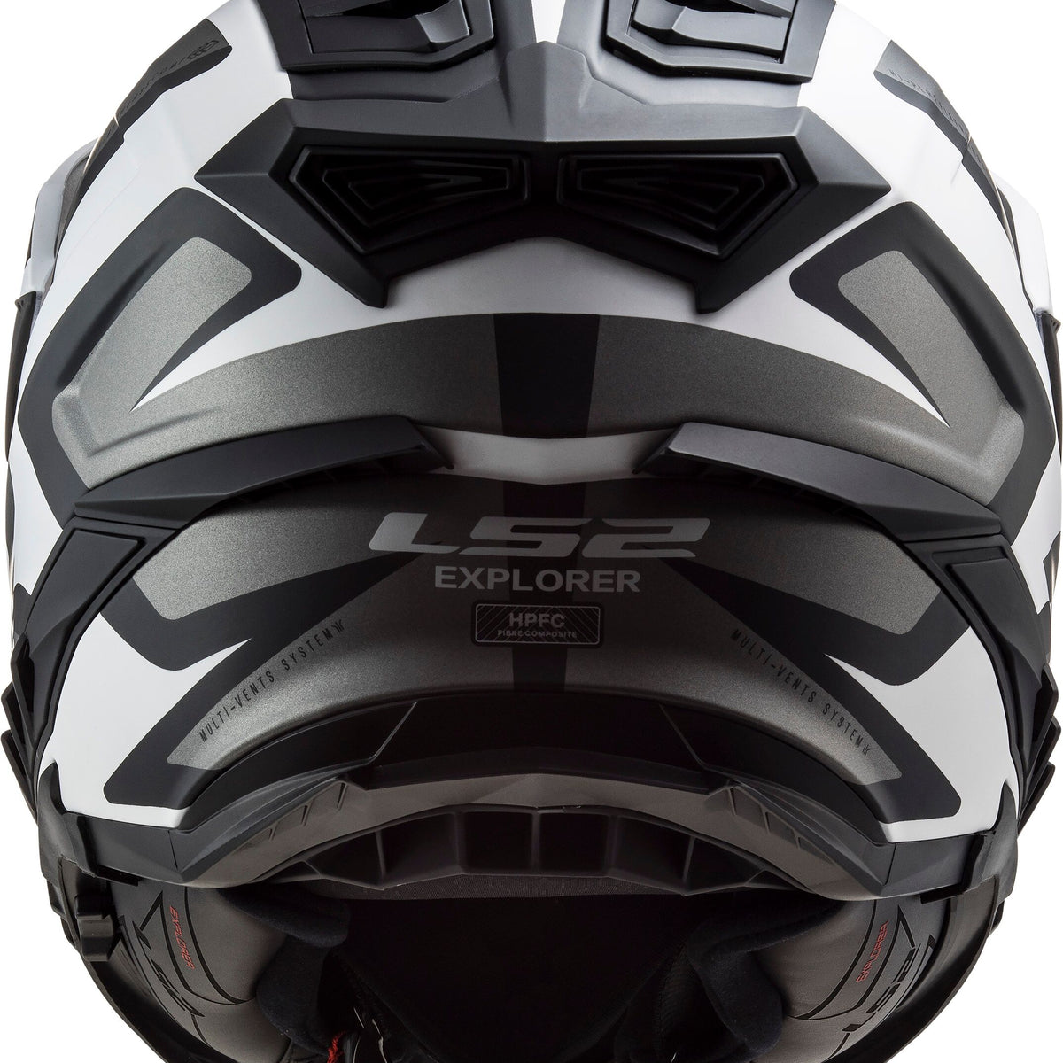 LS2 MX701 Explorer Alter Zwart/Wit Mat Adventurehelm ECE 22.06 – foto 2