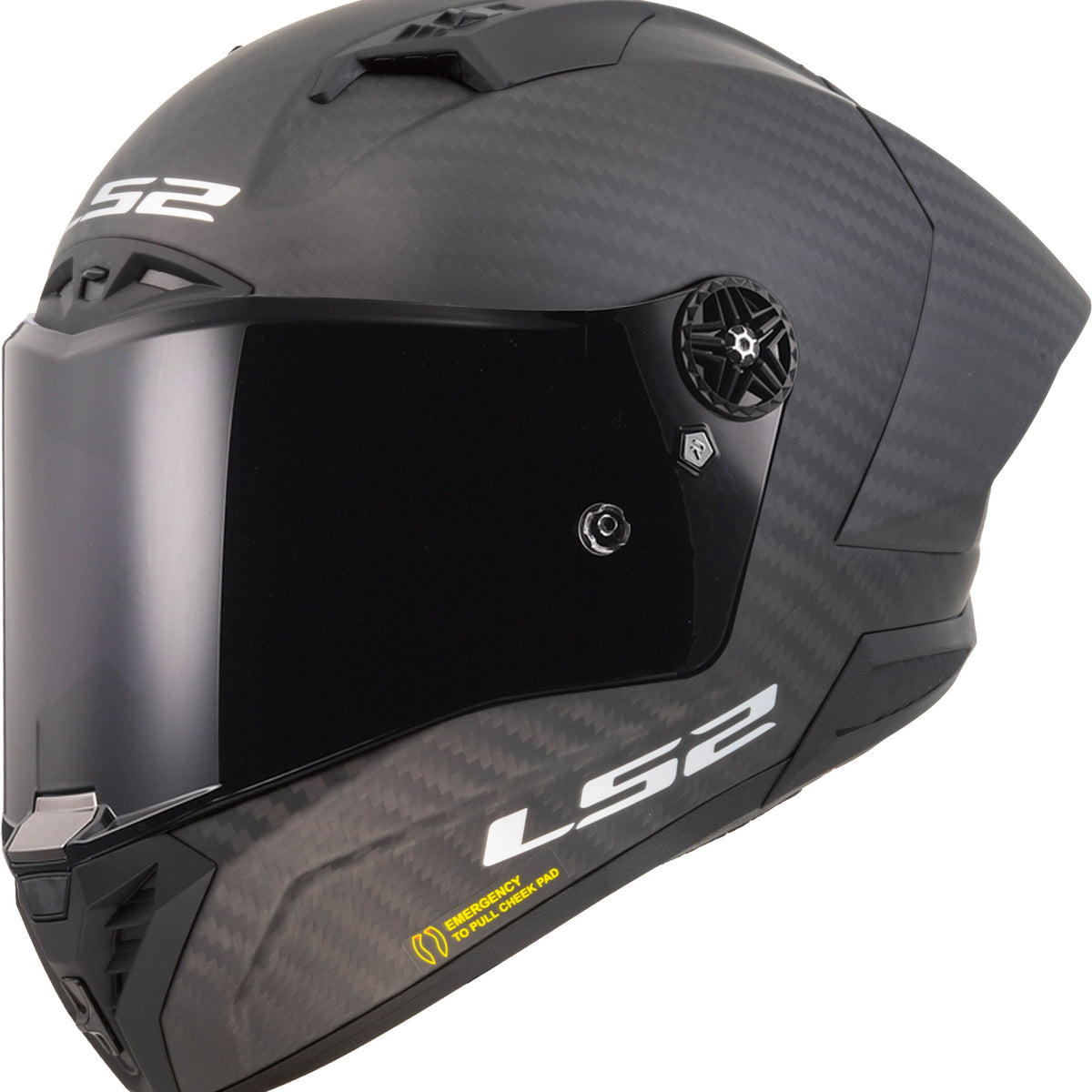 LS2 FF805 Thunder Carbon GP Aero Carbon/Zwart Mat Integraalhelm ECE 22.06