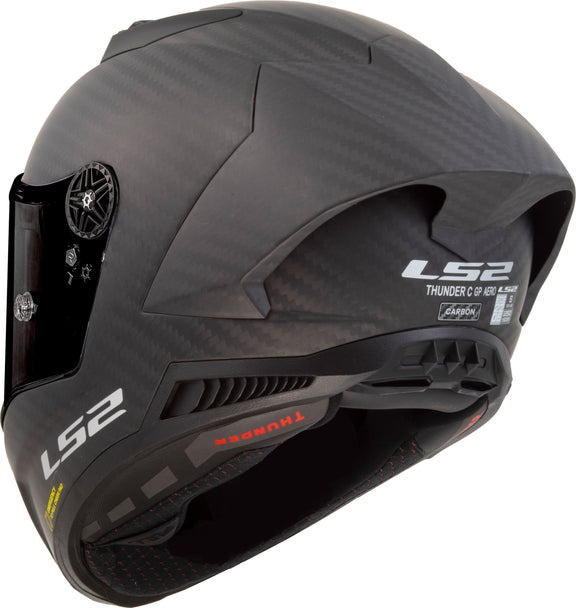 LS2 FF805 Thunder Carbon GP Aero Carbon/Zwart Mat Integraalhelm ECE 22.06 – foto 4