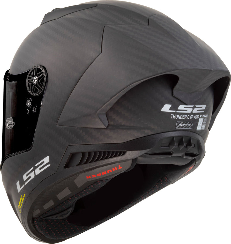 LS2 FF805 Thunder Carbon GP Aero Carbon/Zwart Mat Integraalhelm ECE 22.06 – foto 4