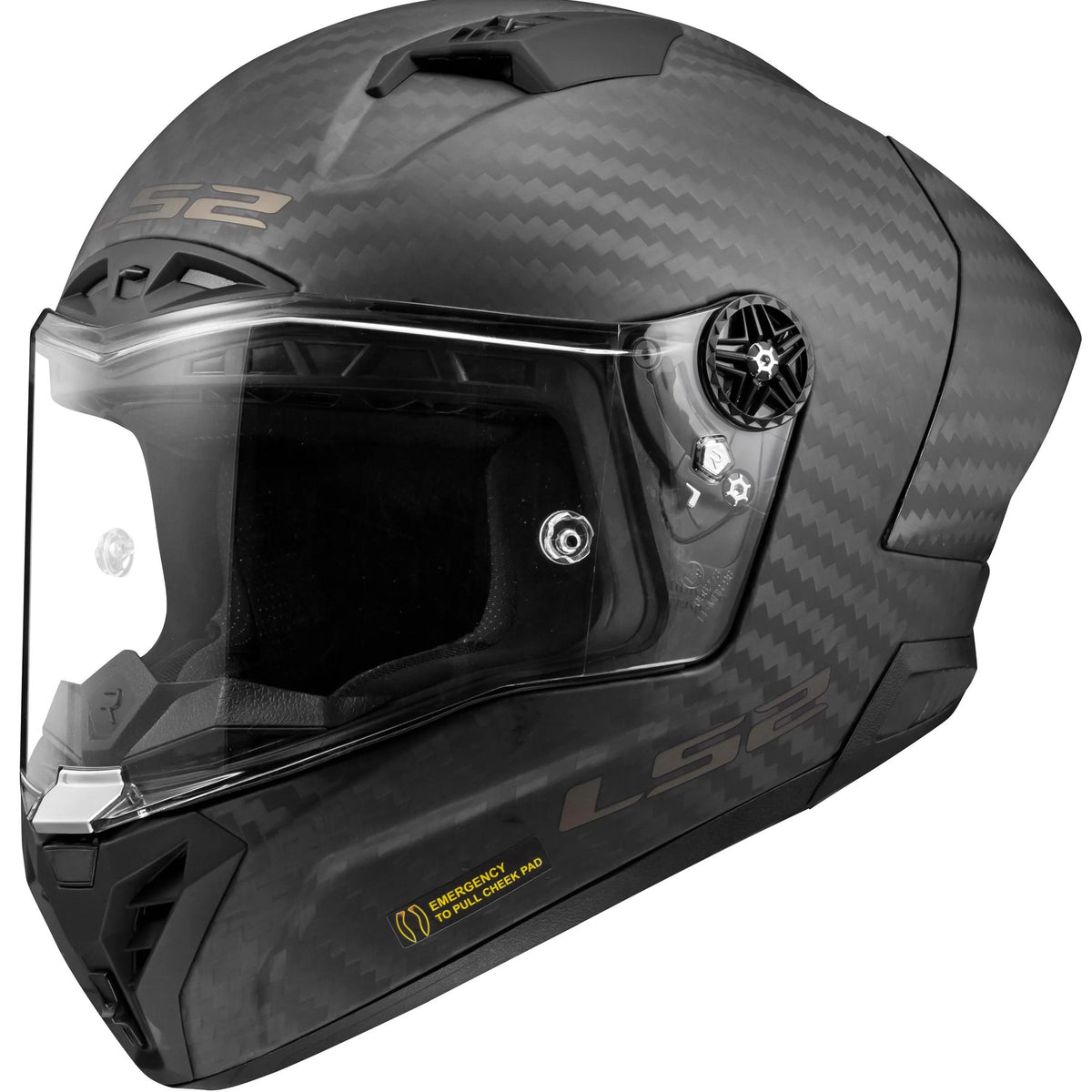 LS2 FF805 Thunder Carbon GP Pro Zwart Mat Integraalhelm ECE 22.06
