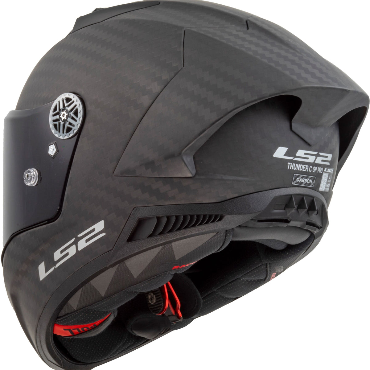 LS2 FF805 Thunder Carbon GP Pro Carbon/Zwart Mat Integraalhelm ECE 22.06 – foto 5