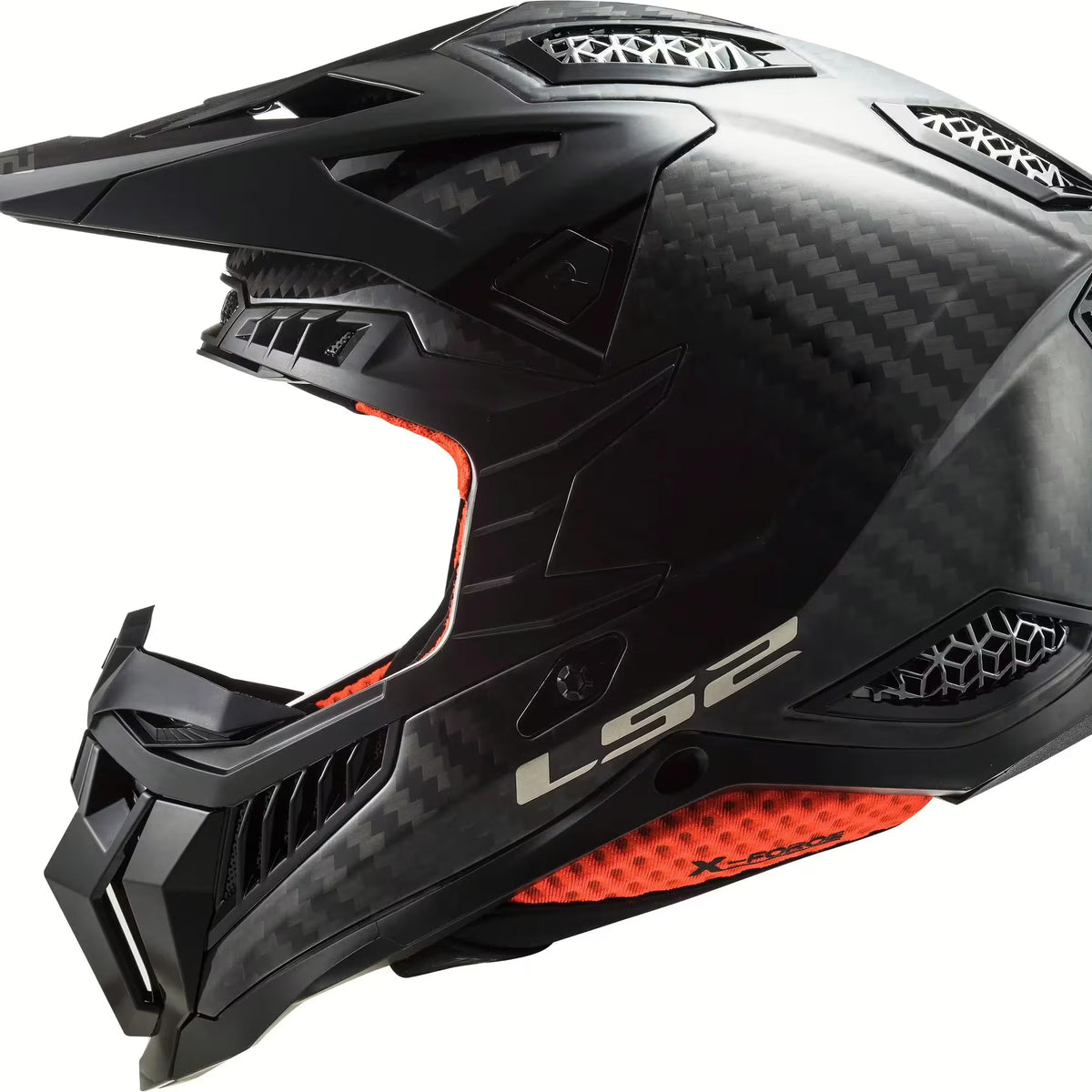 LS2 MX703 X-Force Solid Carbon