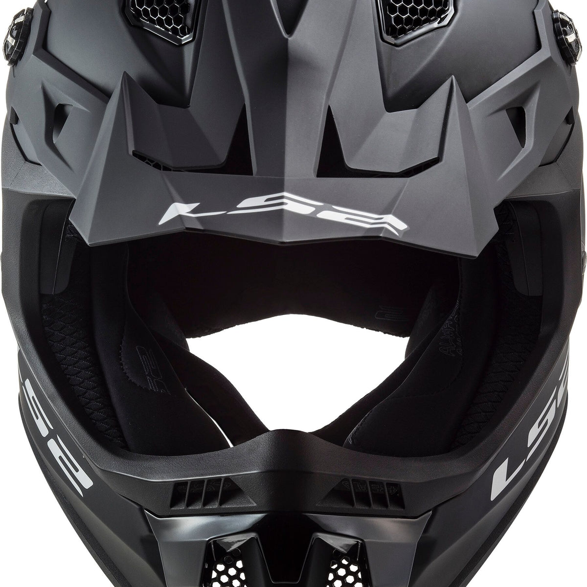 LS2 MX700 Subverter Evo Noir Zwart Mat Crosshelm ECE 22.06
