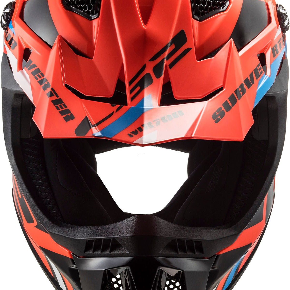 LS2 MX700 Subverter Evo II Stomp Neon Oranje/Zwart Crosshelm ECE 22.06