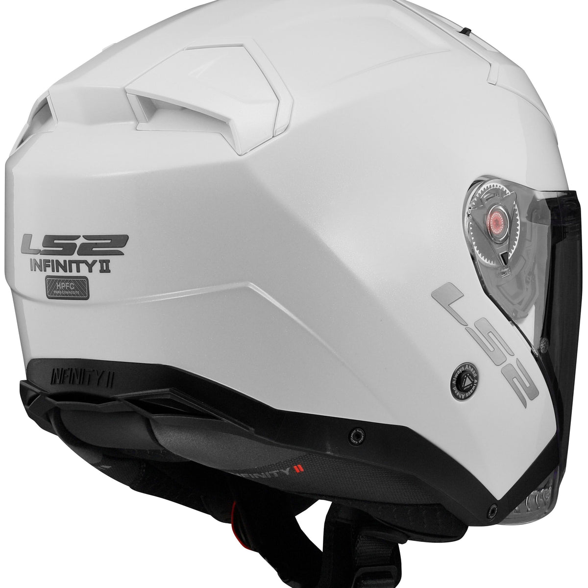 LS2 OF603 Infinity II Solid Wit Jethelm ECE 22.06 – foto 3