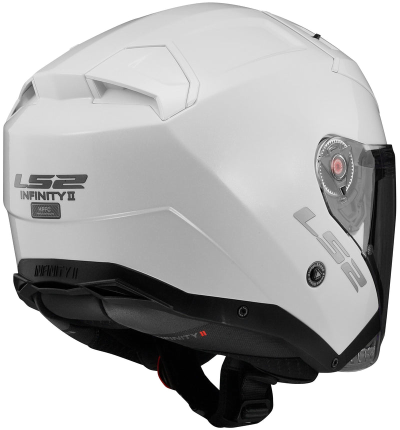 LS2 OF603 Infinity II Solid Wit Jethelm ECE 22.06 – foto 3