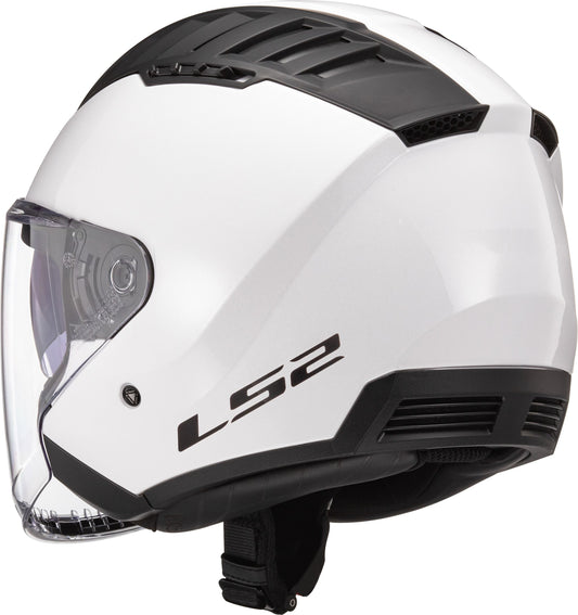 LS2 OF600 Copter II Solid Wit Jethelm ECE 22.06 – foto 2