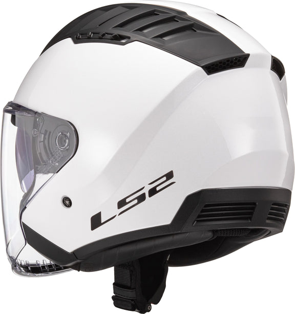 LS2 OF600 Copter II Solid Wit Jethelm ECE 22.06 – foto 2