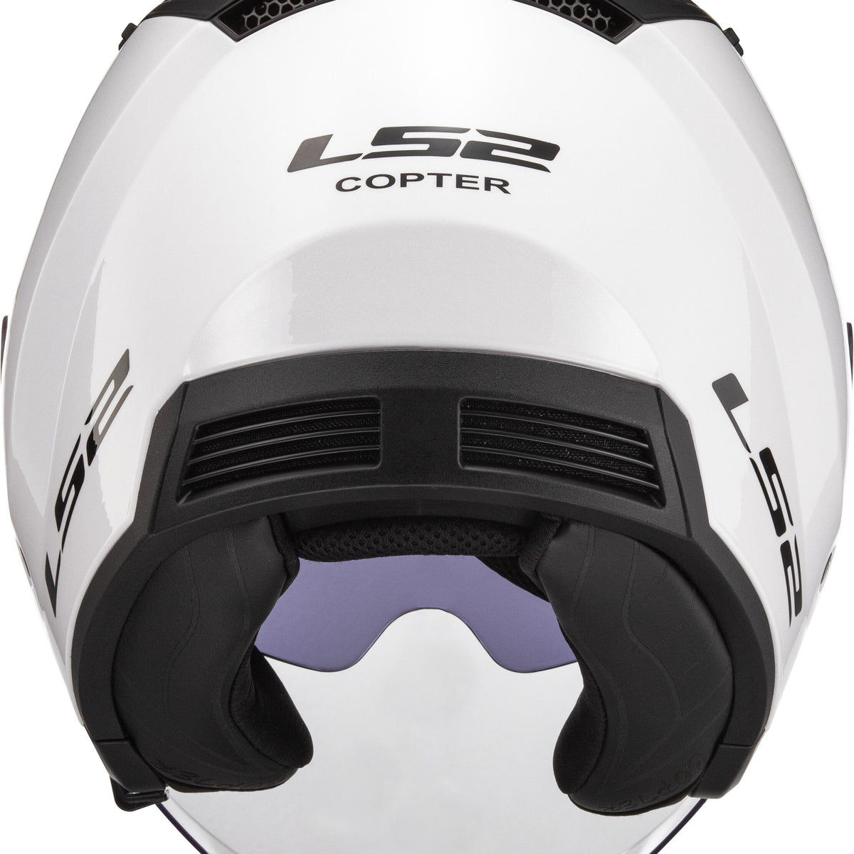 LS2 OF600 Copter II Solid Wit Jethelm ECE 22.06 – foto 4