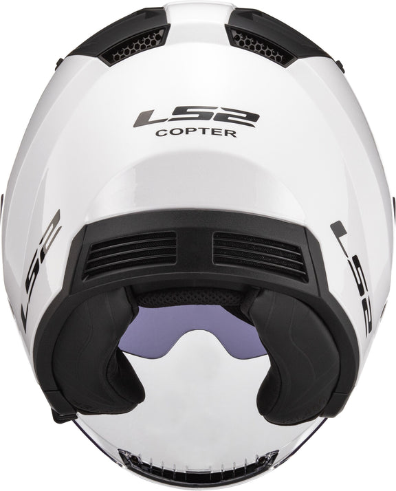LS2 OF600 Copter II Solid Wit Jethelm ECE 22.06 – foto 4