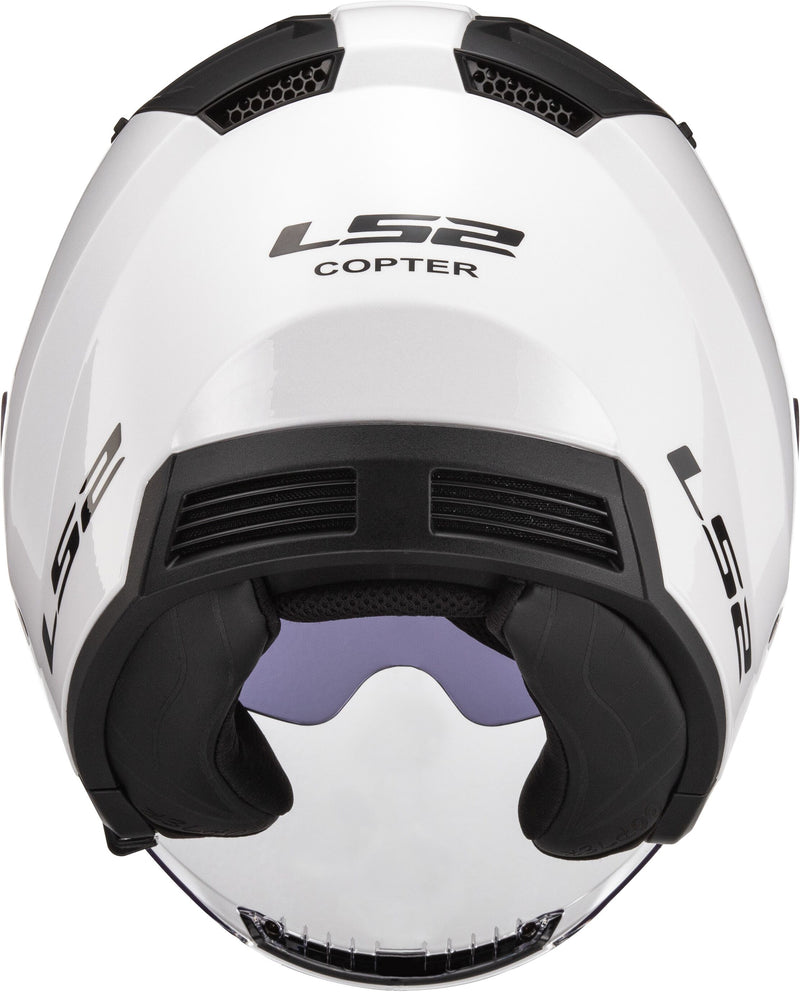 LS2 OF600 Copter II Solid Wit Jethelm ECE 22.06 – foto 4