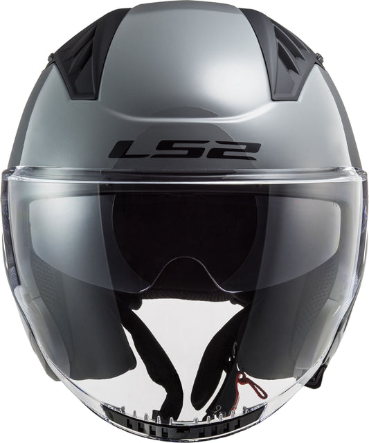 LS2 OF600 Copter II Solid Nardo Grijs Jethelm ECE 22.06 – foto 2