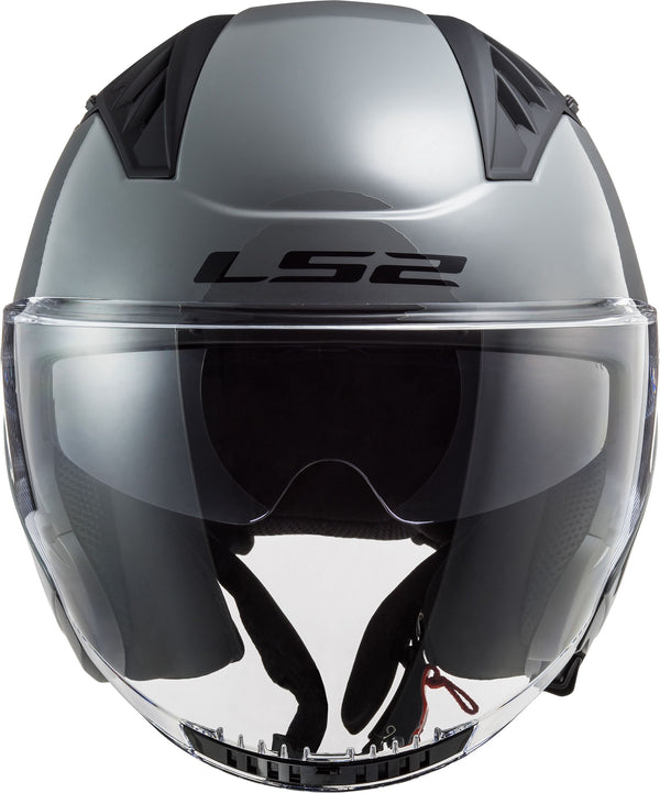 LS2 OF600 Copter II Solid Nardo Grau Jethelm ECE 22.06
