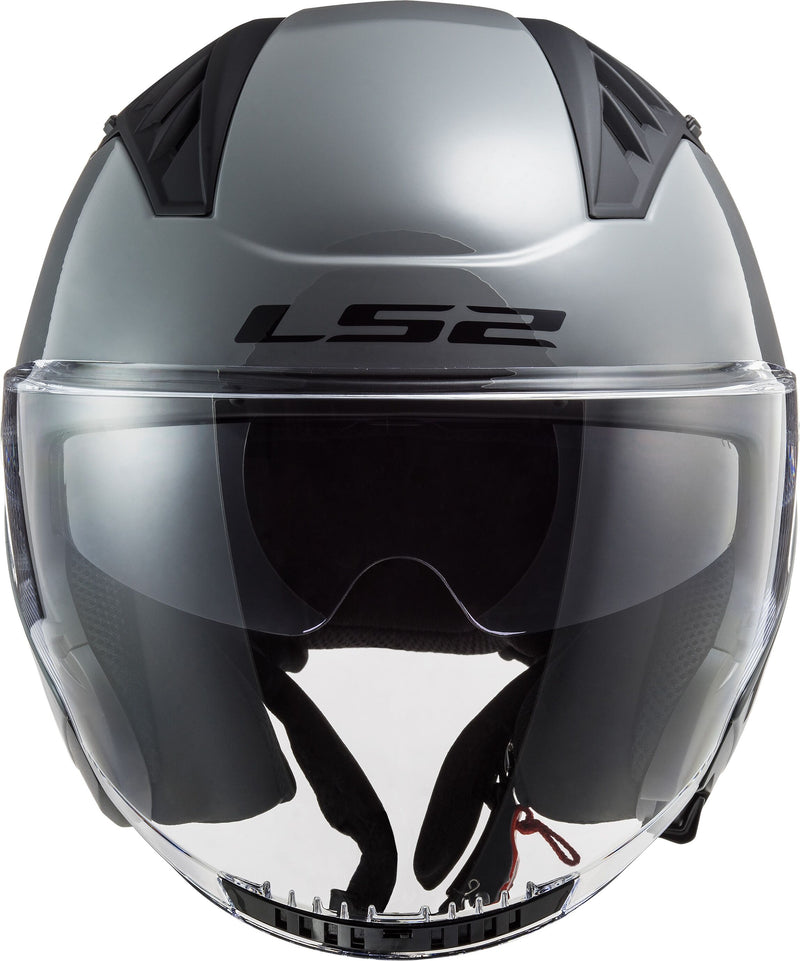 LS2 OF600 Copter II Solid Nardo Grijs Jethelm ECE 22.06 – foto 2