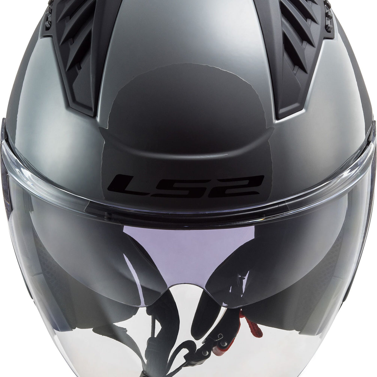 LS2 OF600 Copter II Solid Nardo Grijs Jethelm ECE 22.06 – foto 3