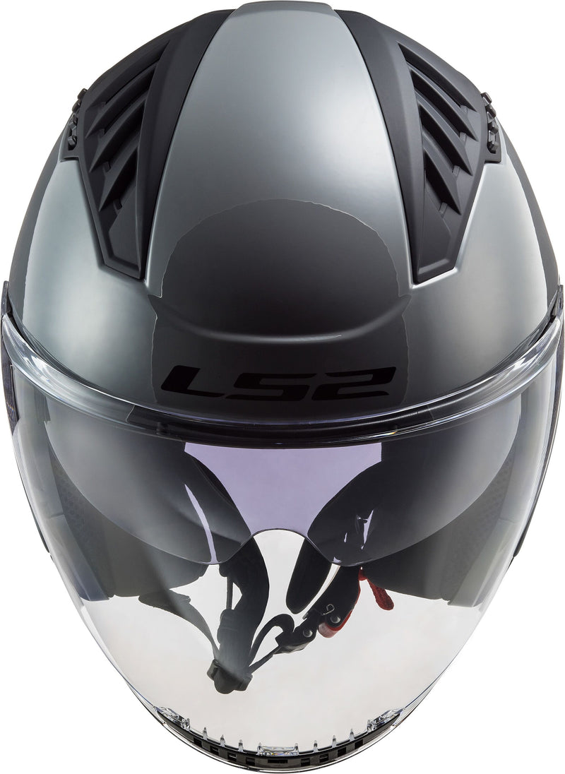 LS2 OF600 Copter II Solid Nardo Grijs Jethelm ECE 22.06 – foto 3