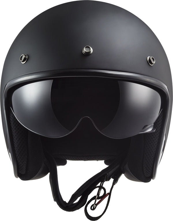 LS2 OF601 Bob II Solid Schwarz Matt Jethelm ECE 22.06
