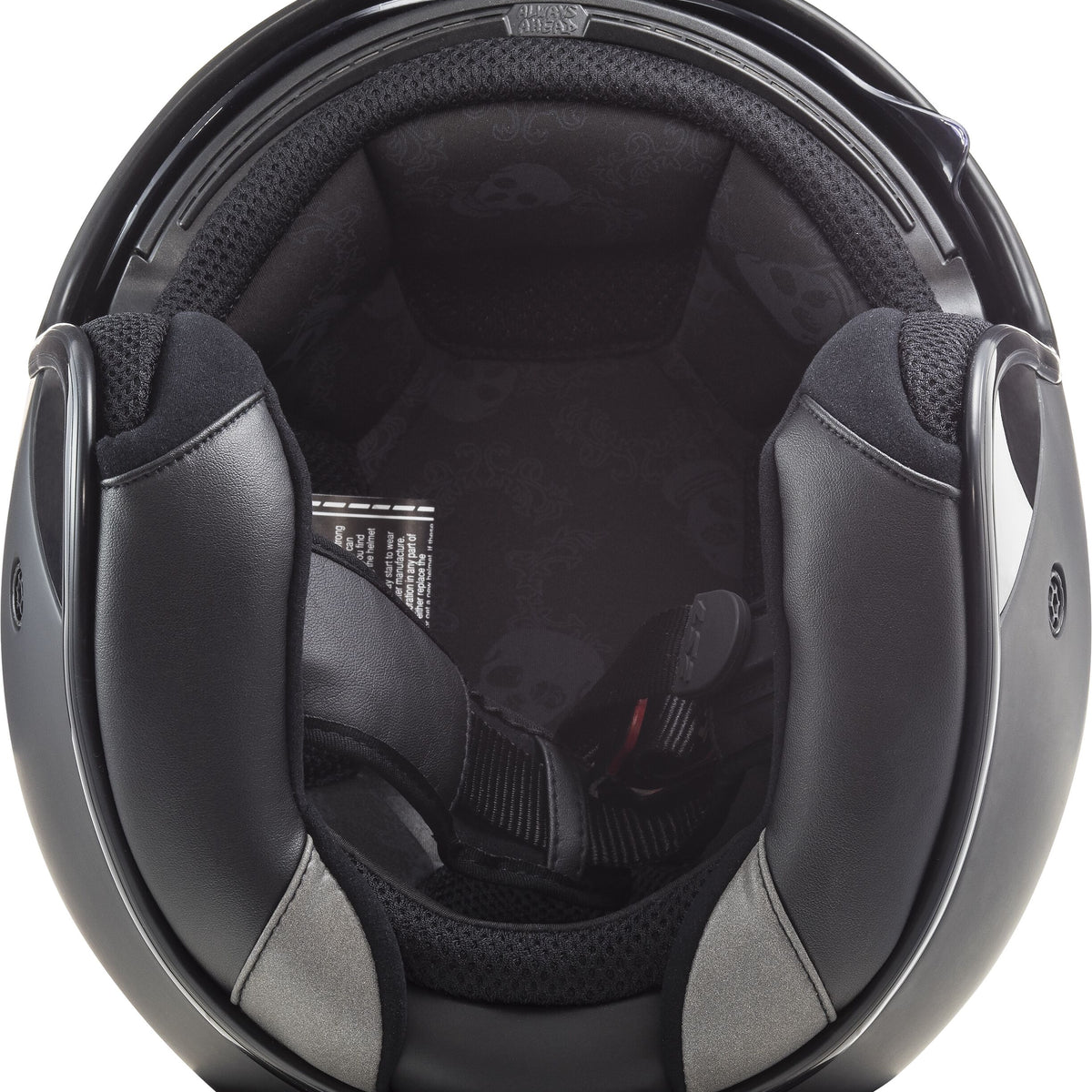 LS2 OF601 Bob II Solid Zwart Mat Jethelm ECE 22.06 – foto 3