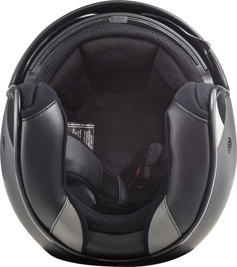 LS2 OF601 Bob II Solid Zwart Mat Jethelm ECE 22.06 – foto 3