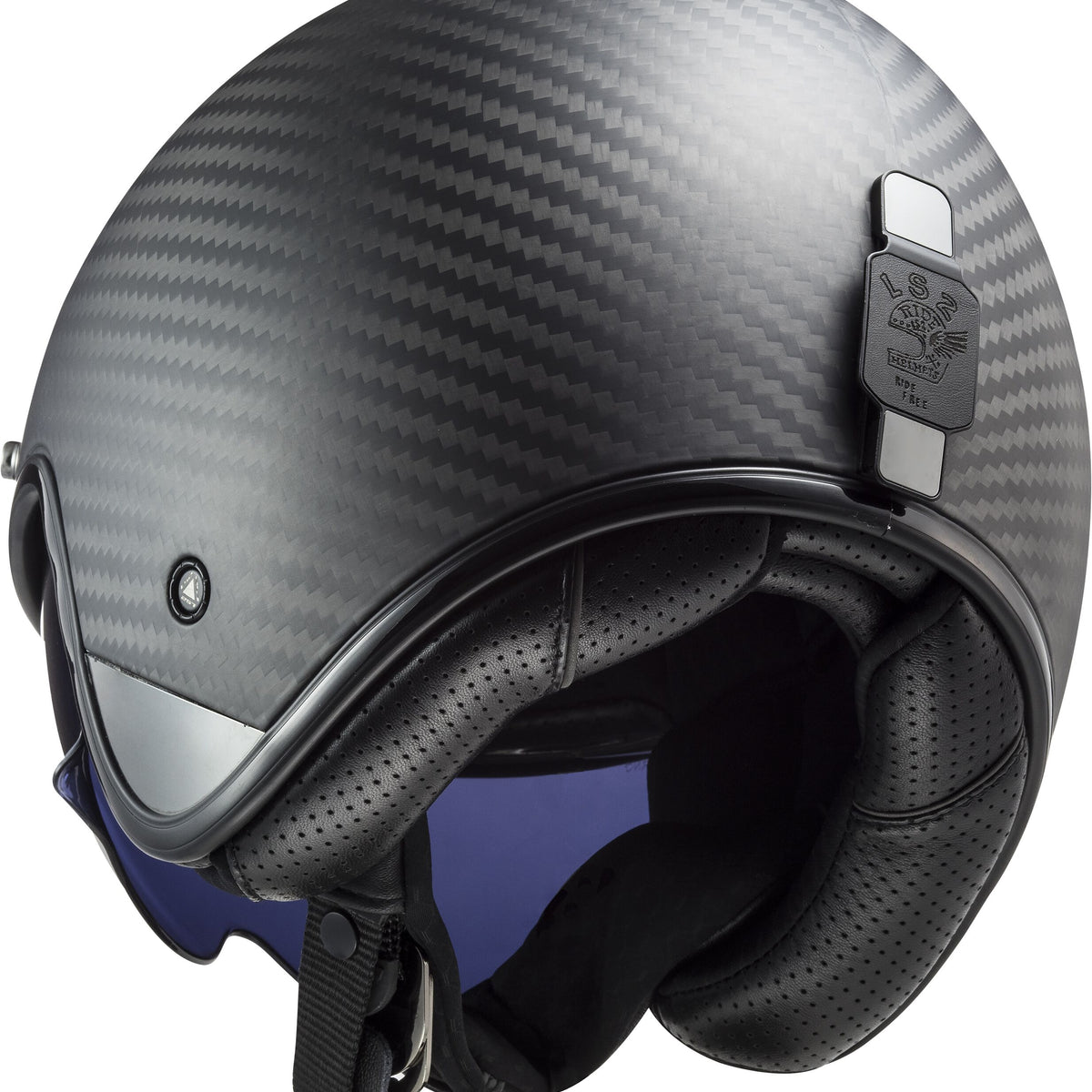 LS2 OF601 Bob II Carbon Solid Carbon Mat Jethelm ECE 22.06 – foto 2