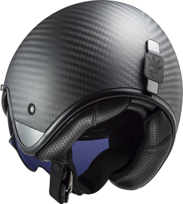 LS2 OF601 Bob II Carbon Solid Carbon Matt Jethelm ECE 22.06