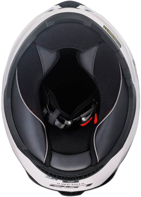 LS2 FF808 Stream II Solid Weiß Integralhelm ECE 22.06