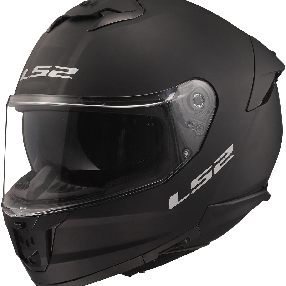 LS2 FF808 Stream II Solid Zwart Mat Integraalhelm ECE 22.06