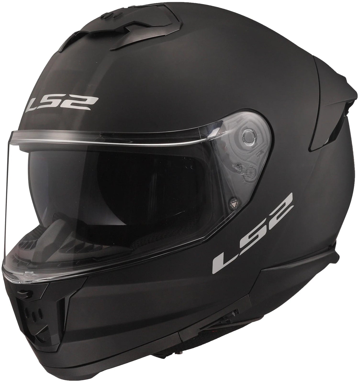 LS2 FF808 Stream II Solid Zwart Mat Integraalhelm ECE 22.06