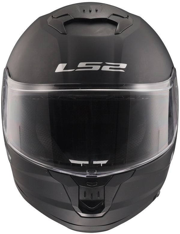LS2 FF808 Stream II Solid Schwarz Matt Integralhelm ECE 22.06