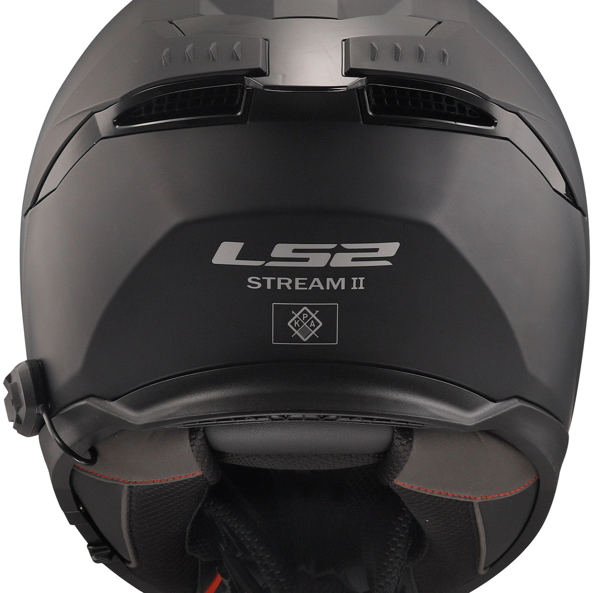LS2 FF808 Stream II Solid Zwart Mat Integraalhelm ECE 22.06 – foto 3