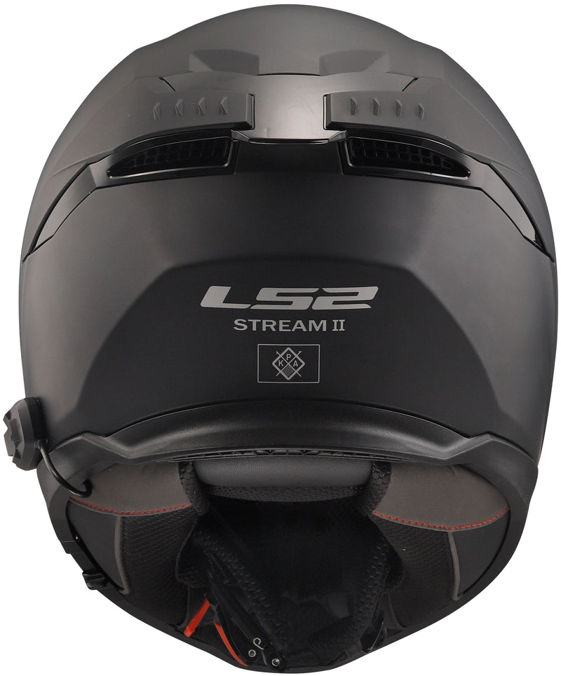 LS2 FF808 Stream II Solid Zwart Mat Integraalhelm ECE 22.06 – foto 3