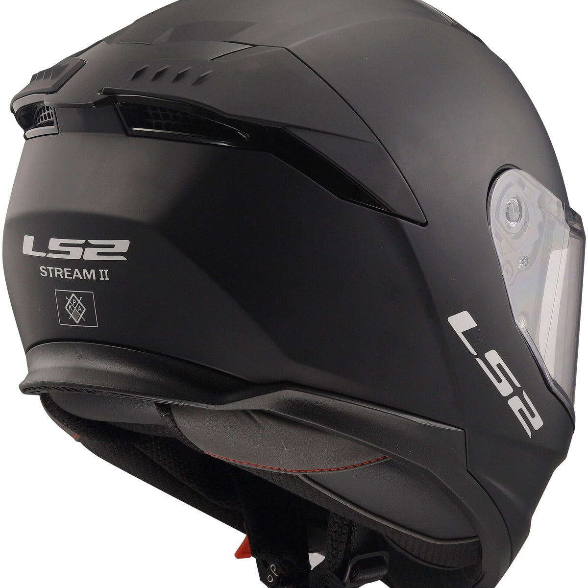 LS2 FF808 Stream II Solid Zwart Mat Integraalhelm ECE 22.06 – foto 6