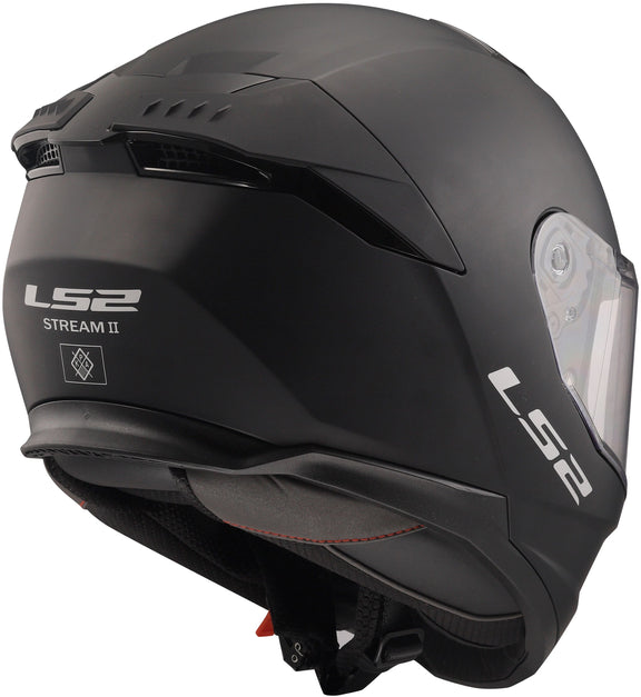 LS2 FF808 Stream II Solid Zwart Mat Integraalhelm ECE 22.06 – foto 6
