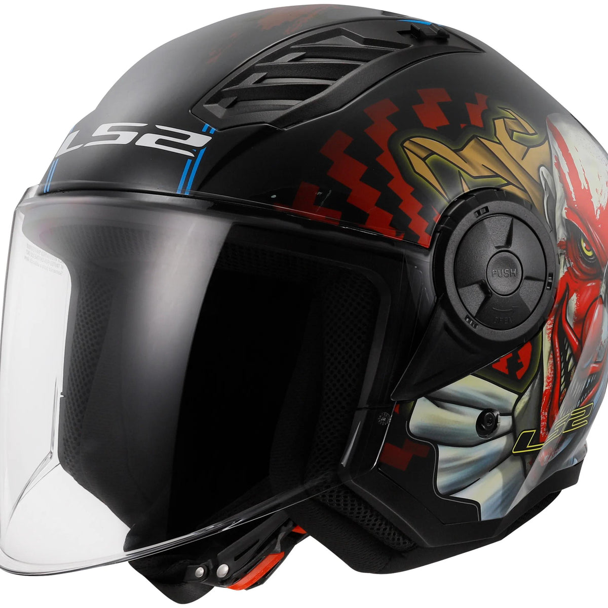 LS2 OF616 Airflow II Happy Dreams Jethelm ECE 22.06