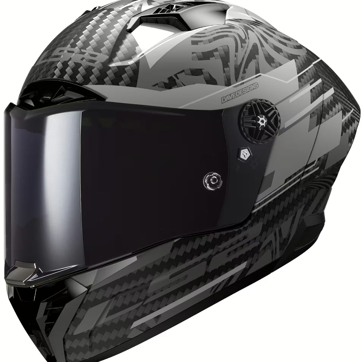 LS2 FF805 Thunder Carbon GP Aero Polar