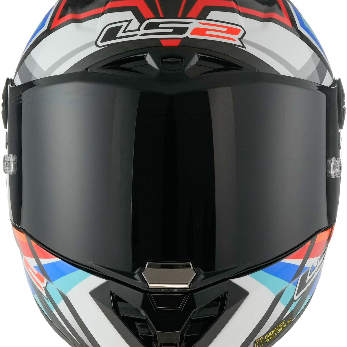 LS2 FF805 Thunder Carbon GP Aero Flash Zwart/Kleurrijk Integraalhelm ECE 22.06 – foto 3