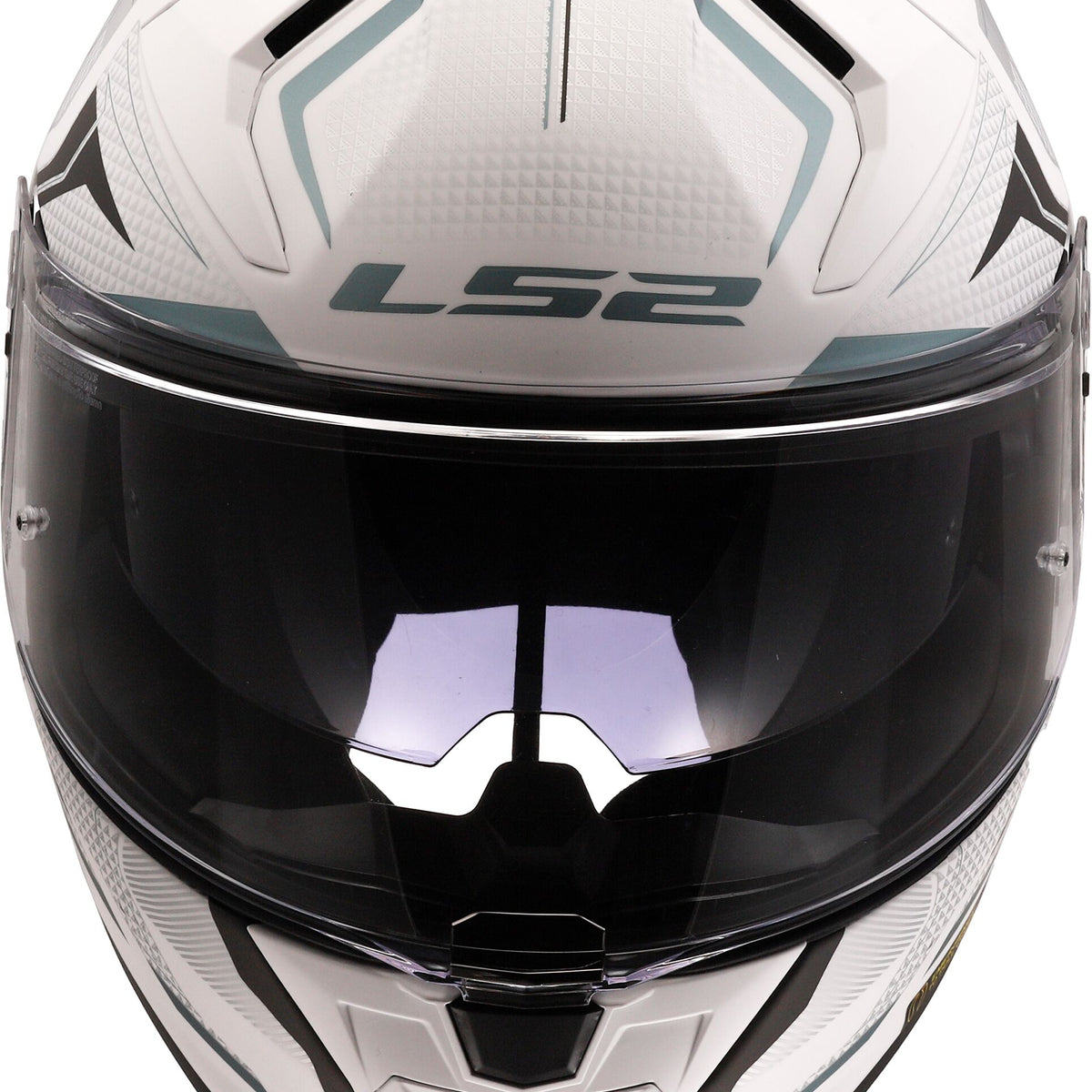 LS2 FF811 Vector II Alizer Wit/Zilver Mat Integraalhelm ECE 22.06 – foto 3