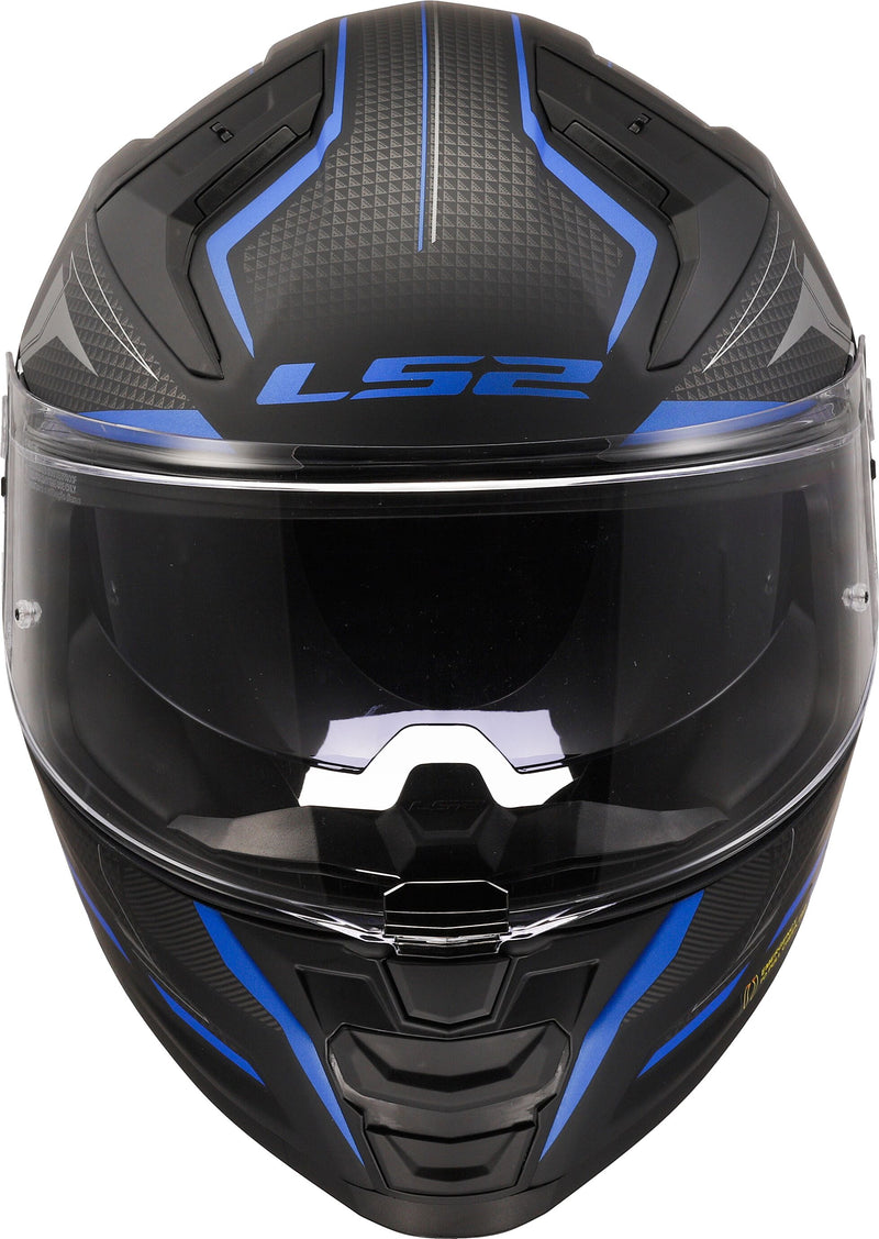 LS2 FF811 Vector II Alizer Zwart/Blauw Mat Integraalhelm ECE 22.06 – foto 3