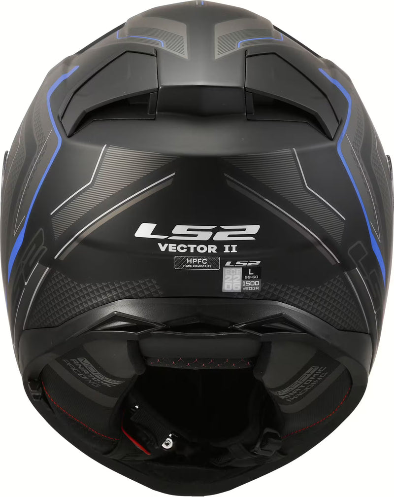 LS2 FF811 Vector II Alizer Blauw
