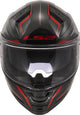 LS2 FF811 Vector II Alizer Zwart/Rood Integraalhelm ECE 22.06