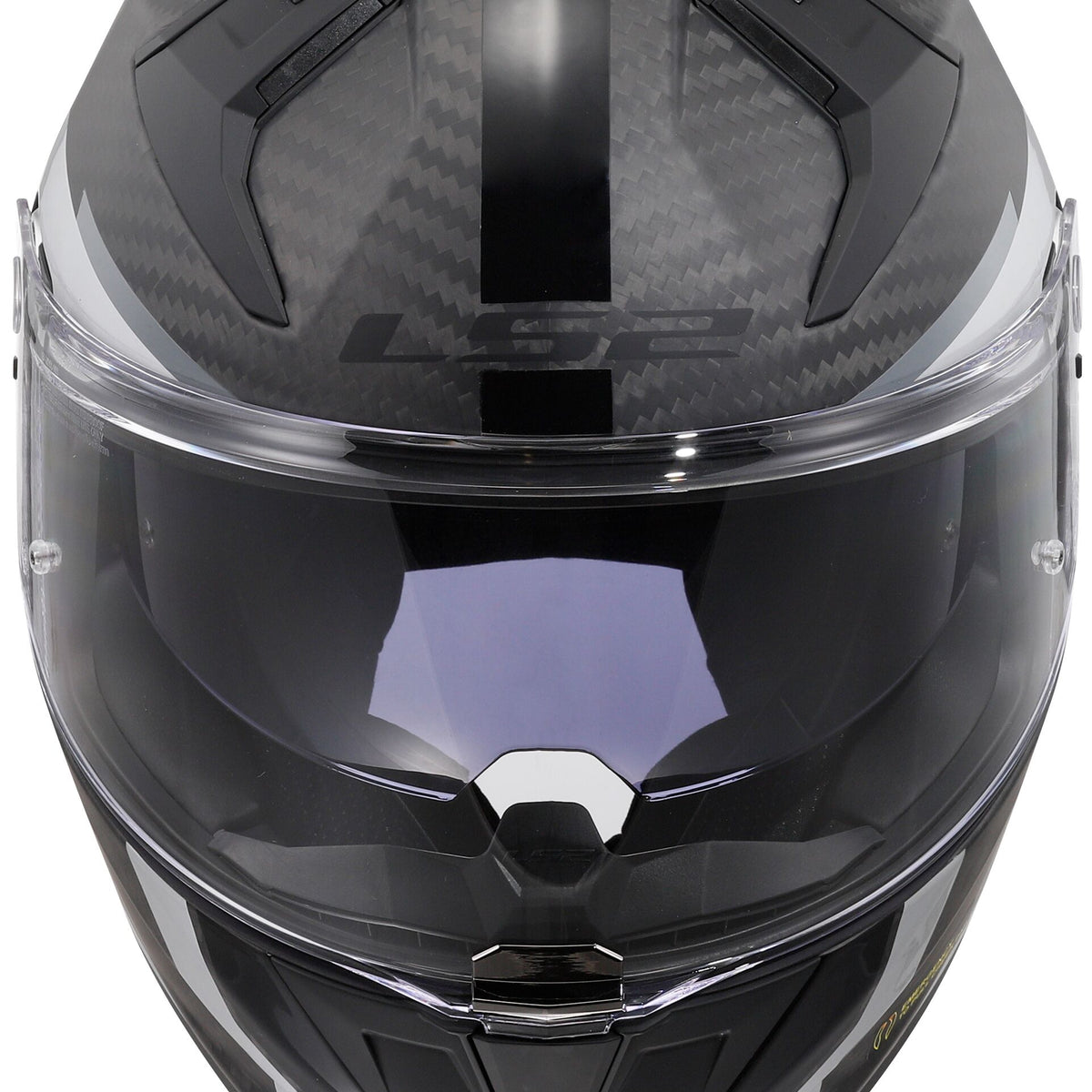 LS2 FF811 Vector II Carbon Grid Zwart/Grijs Mat Integraalhelm ECE 22.06 – foto 2