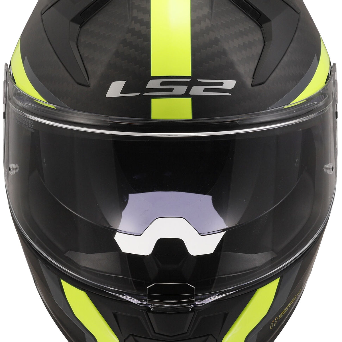 LS2 FF811 Vector II Carbon Grid Zwart/Neongeel Mat Integraalhelm ECE 22.06 – foto 2